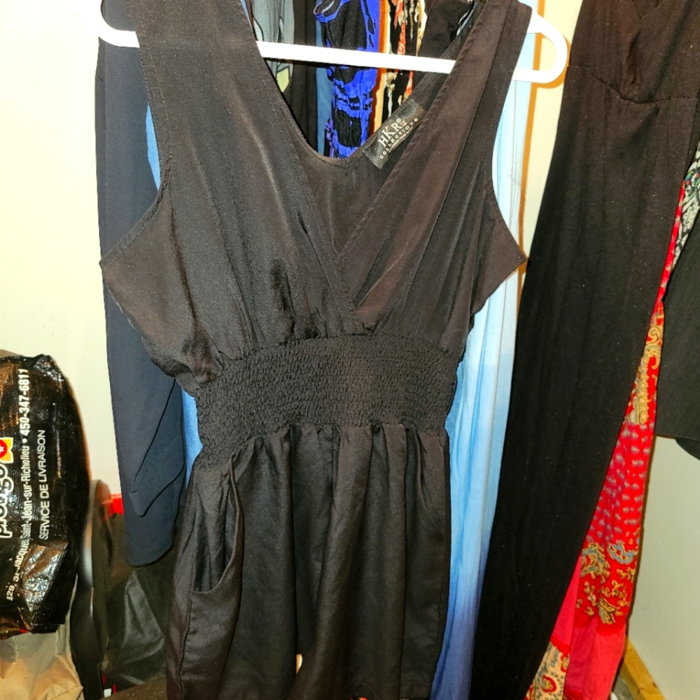 Hkr collection black romper